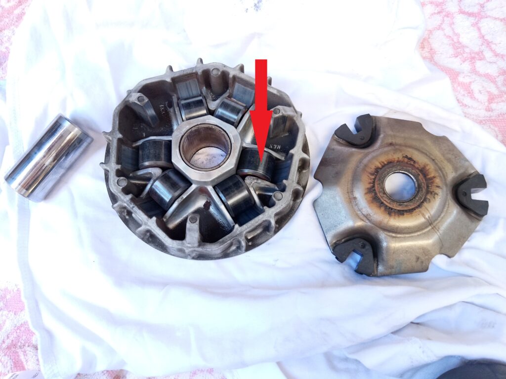 プライマリープーリーとランププレート